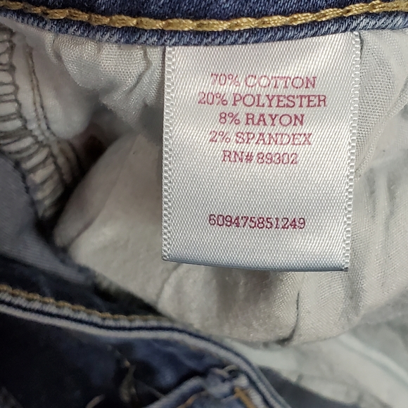 factory distressed jeggings size 11 - Picture 5 of 14